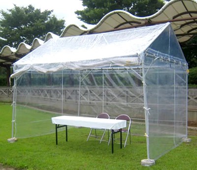 透明テント