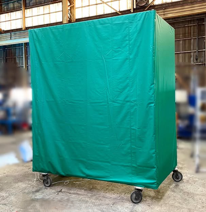 熔接作業パーテーションの保護カバー