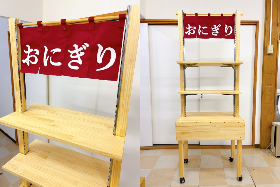 おにぎり売場の棚