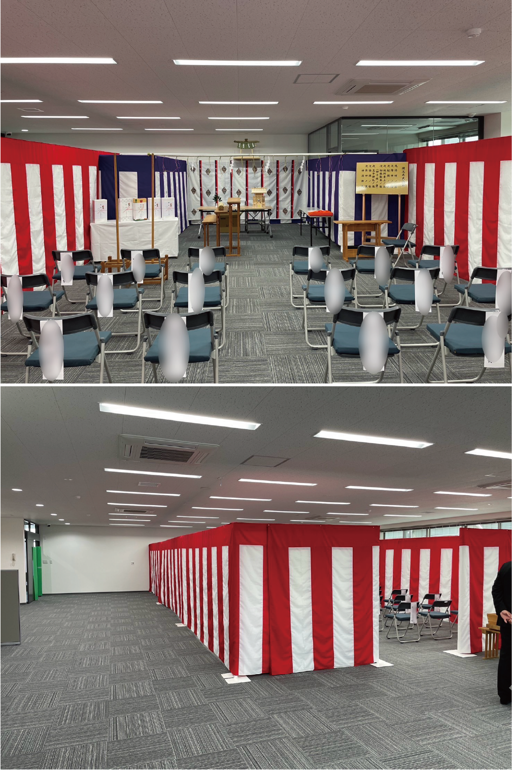 新社屋の竣工式