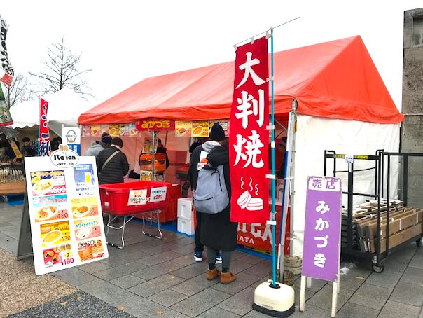 テント　新潟市　イベント　取付